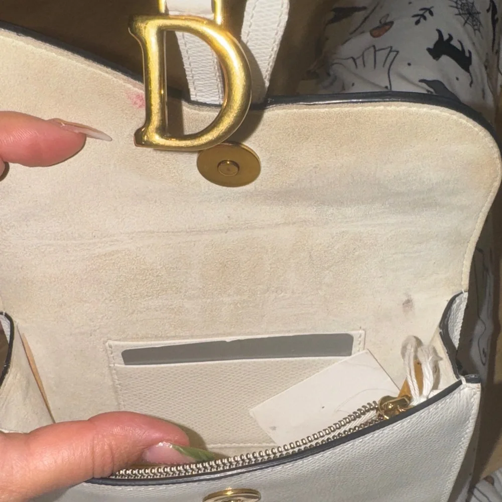 Christian Dior Elegant Cream Designer Women's Belt Bag - Picture 3 of 3